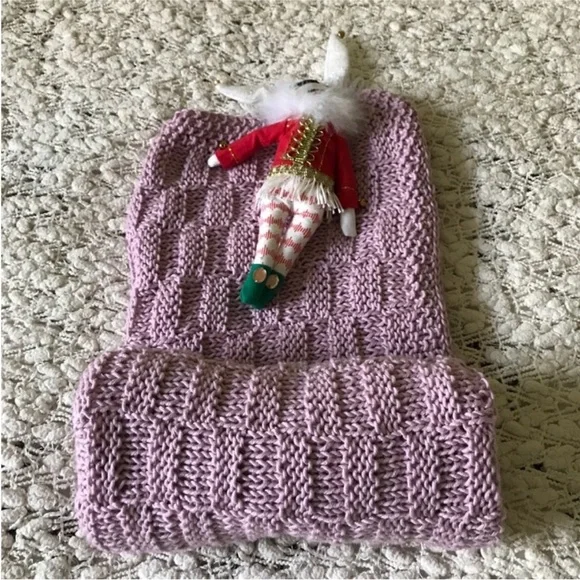 New Hand Knitted Pink Soft Cotton Baby Girl Blanket - Picture 6 of 8